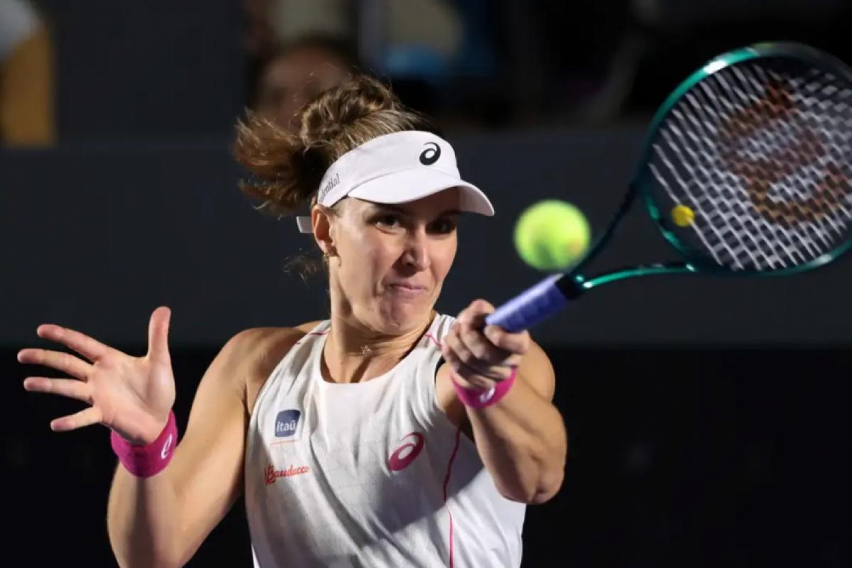 O próximo desafio de Bia será o WTA 1000 de Pequim, na China