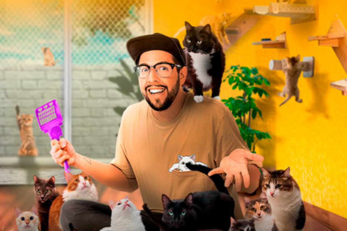 André Assunção apresenta seu novo show de stand up “De Repente, 50” em Piracicaba, com histórias hilárias sobre envelhecer e conviver com mais de 40 gatos.