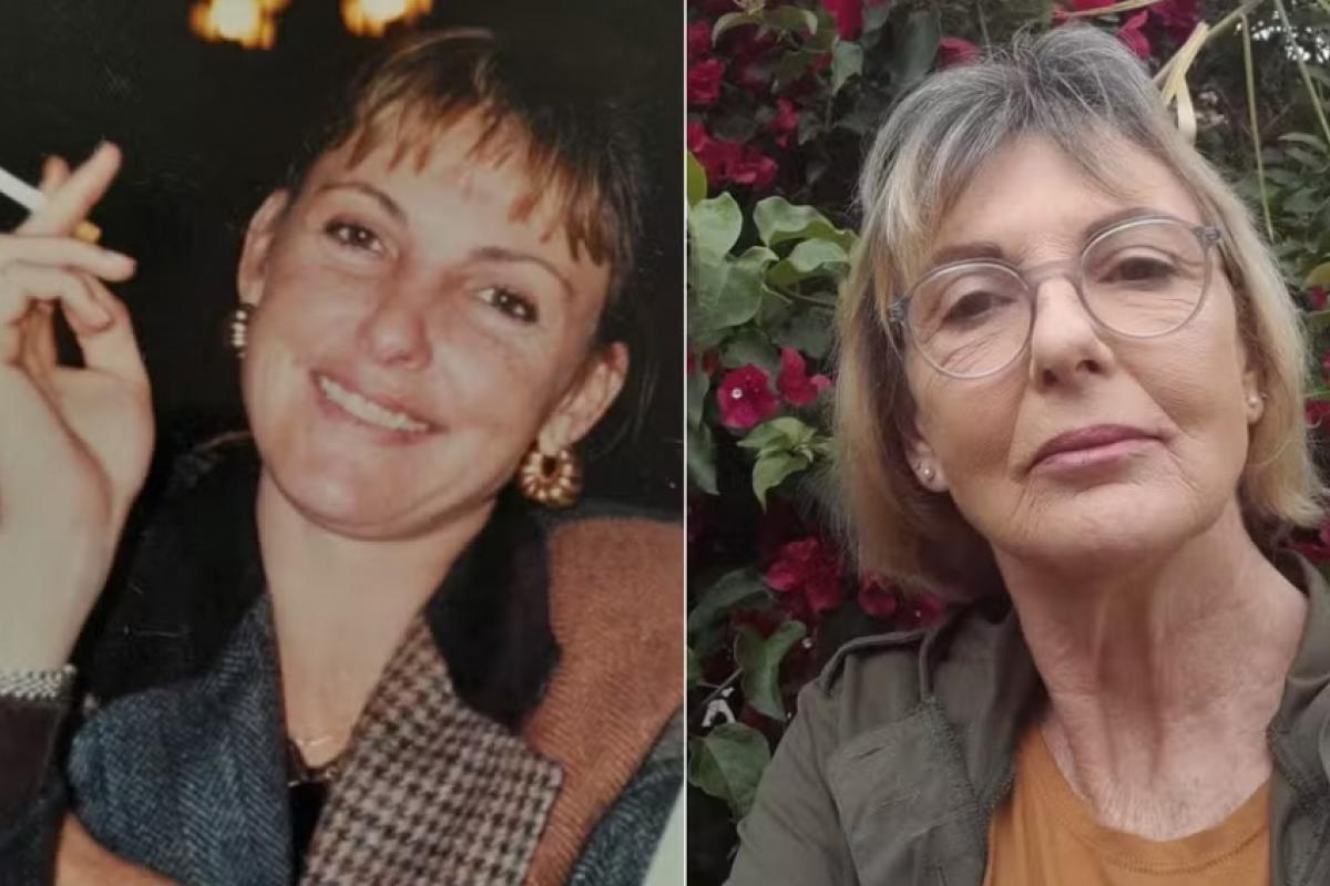 Dominique em dois momentos: durante a trajetória de crimes e na atualidade