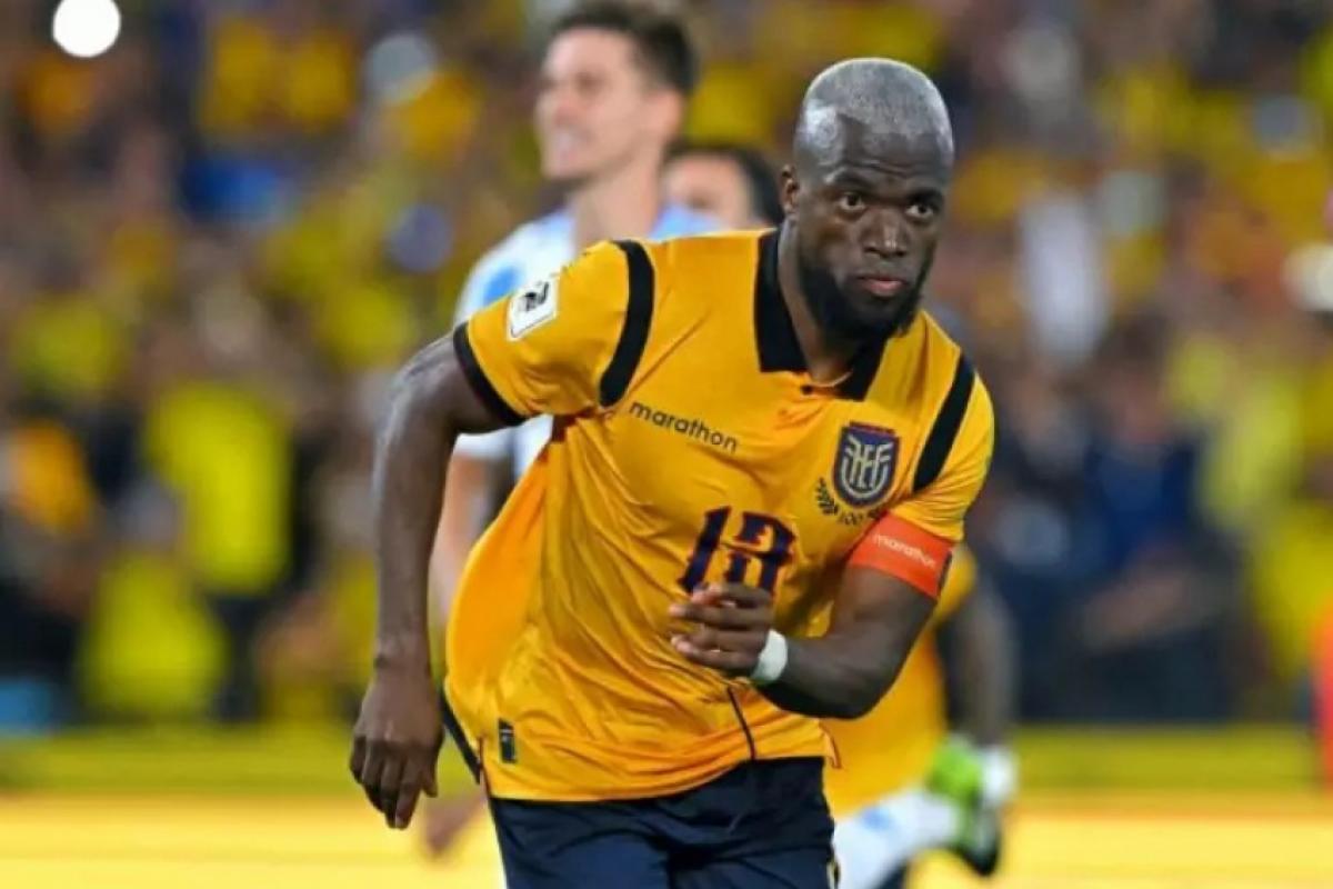 O gol equatoriano foi marcado por Enner Valencia, após pênalti de Tagliafico em Preciado