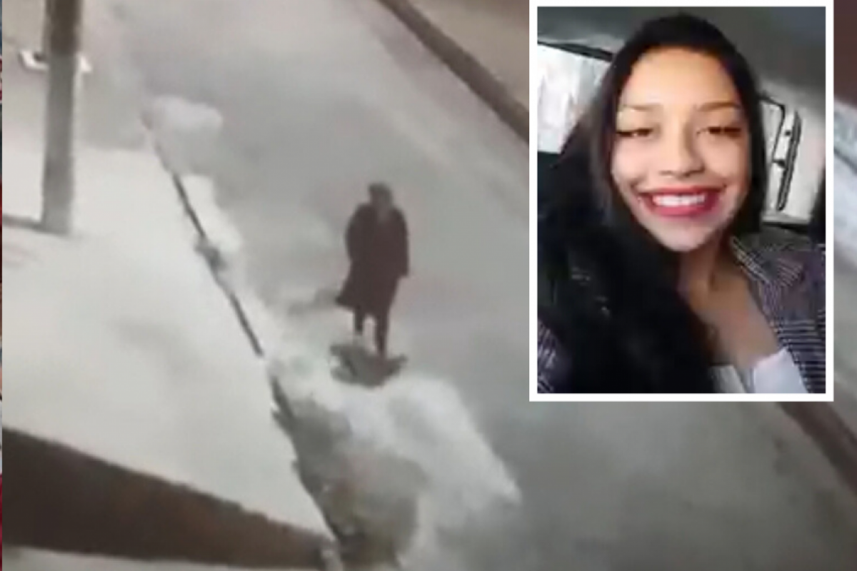 Imagens de câmeras de segurança flagraram Sabrina Neto caminhando de roupão, durante a madrugada na cidade.