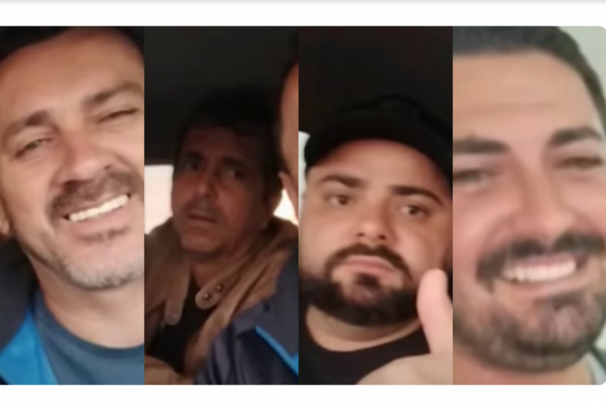 Eles são Robishley Hirnani de Oliveira, Rafael Juliano Marascalchi, Diego Henrique Afonso e Alencar Gonçalves de Souza.