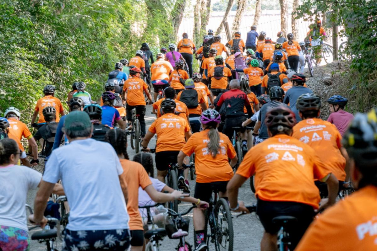 Passeio ciclístico terá um percurso de 12km, além de sorteios e food trucks