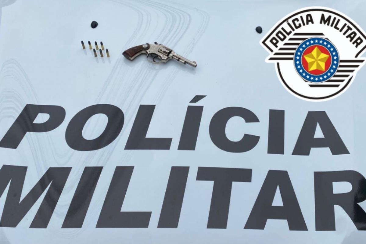 Apreensão de arma e munições em Potim