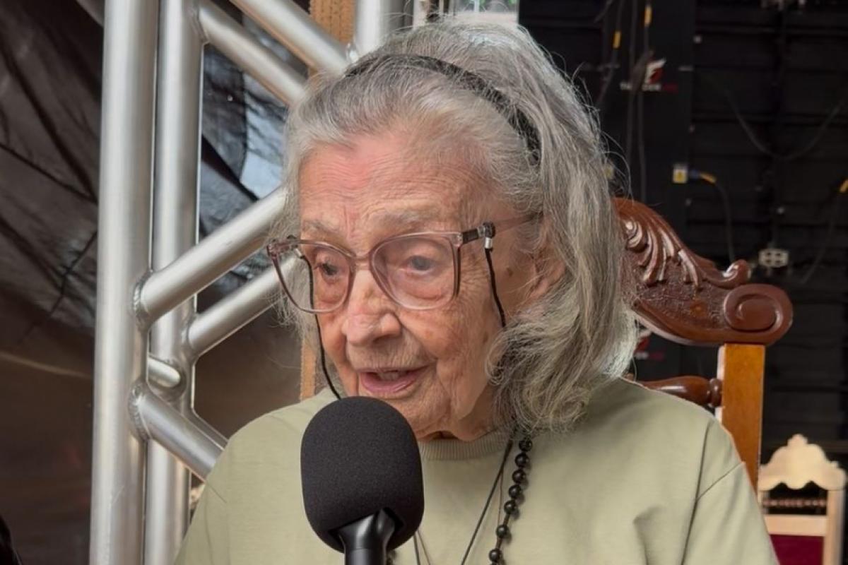 Tia Lolita, fundadora do Hallel 