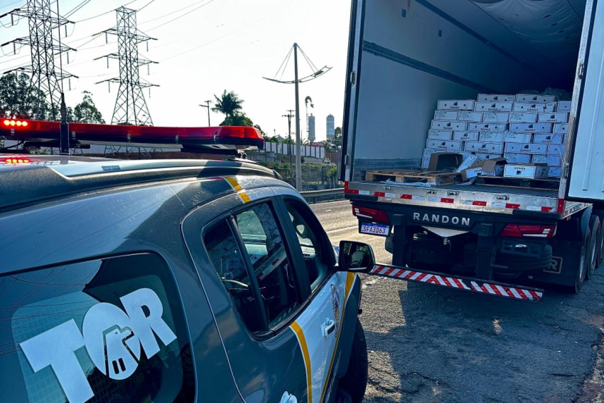 Fiscalização ocorreu na altura do quilômetro 421 da rodovia Marechal Rondon (SP-300)