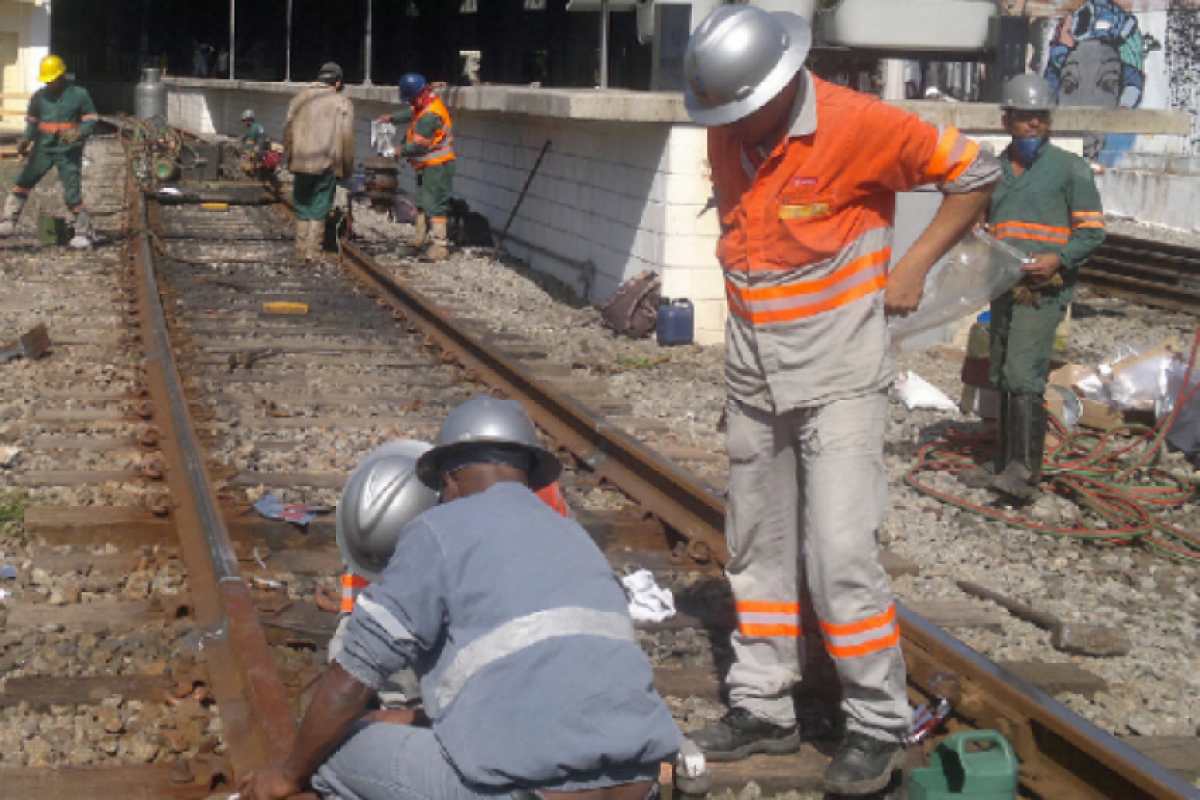 Obras modificam funcionamento dos trens neste final de semana 