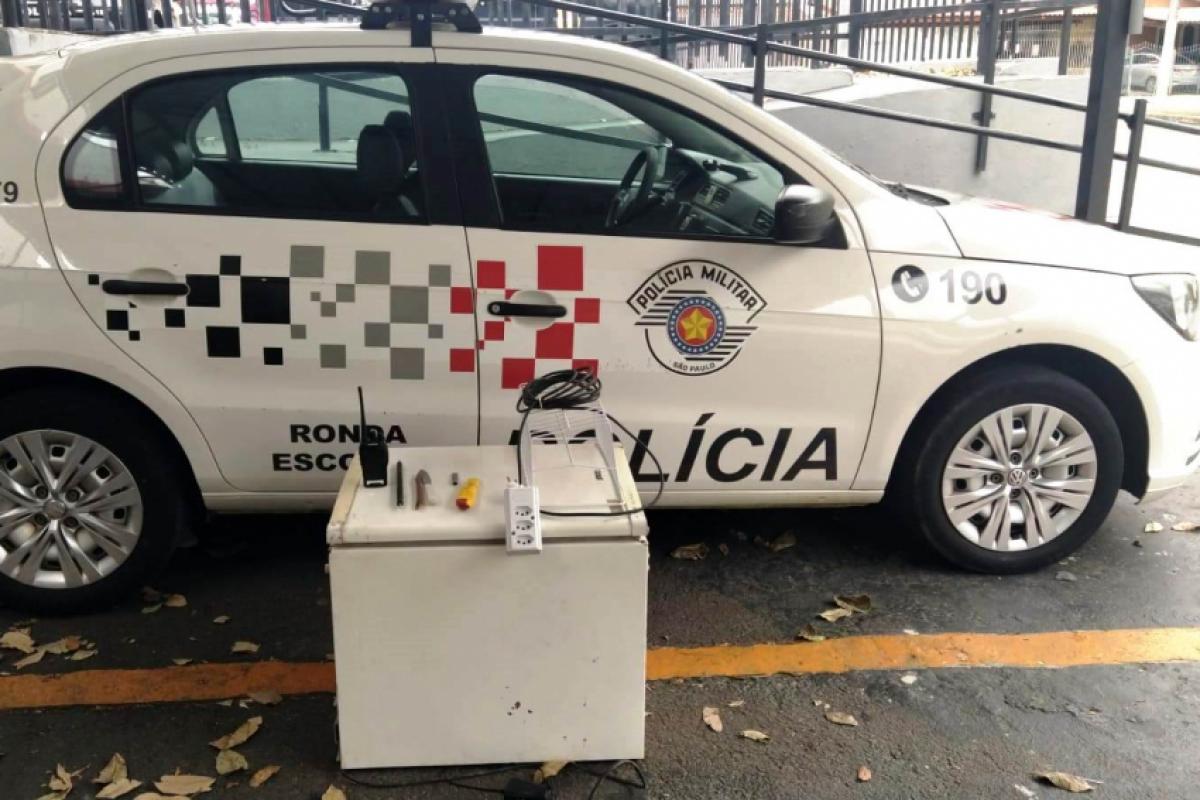 Apreensões da PM após furto em hotel na zona sul de São José dos Campos