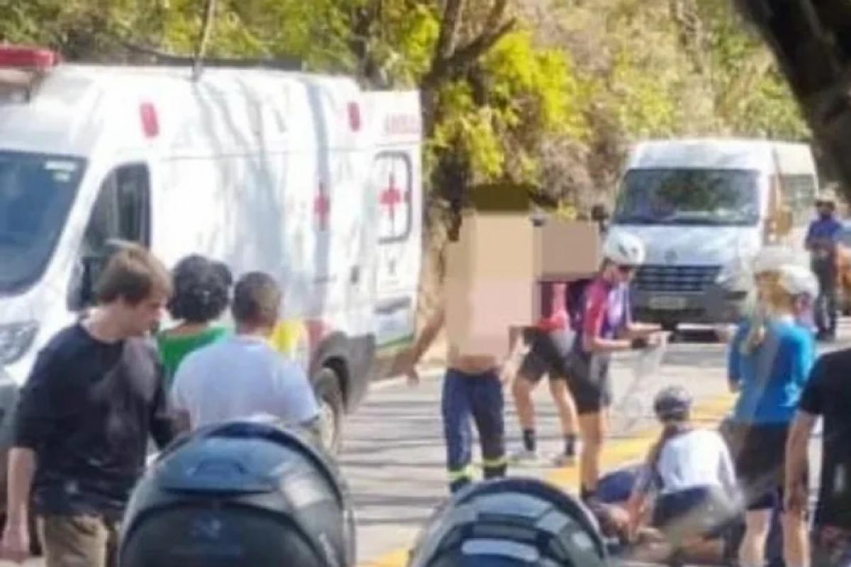 Local do acidente na rodovia SP 50