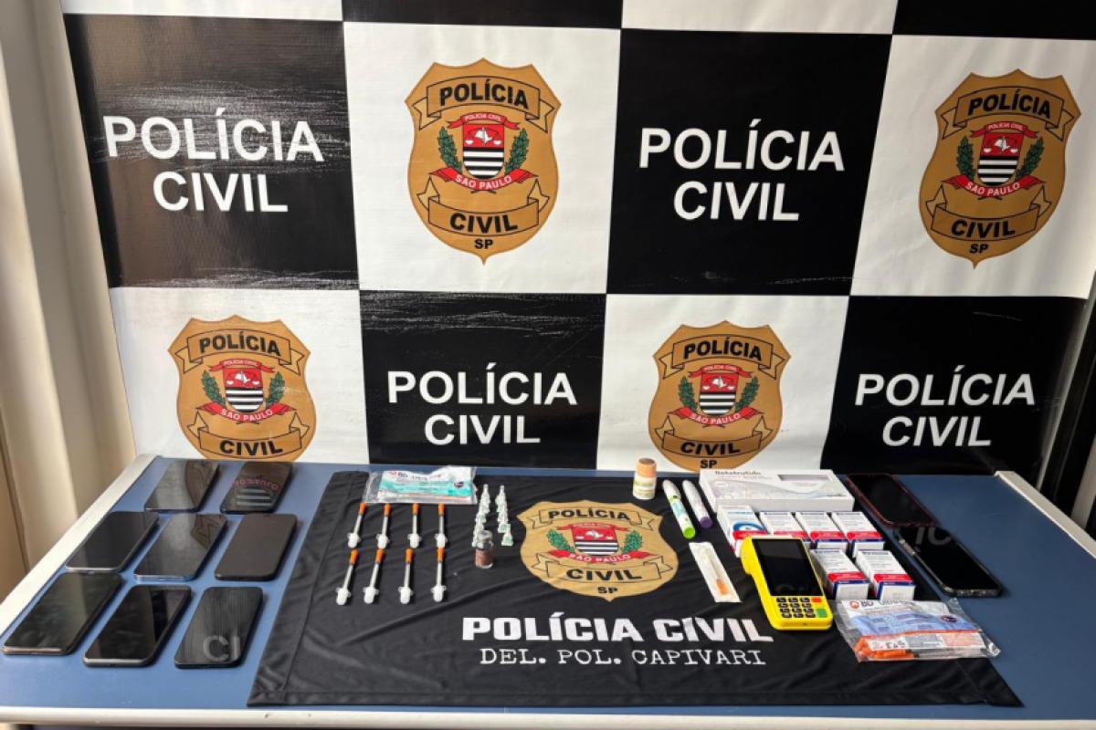 Vários produtos foram apreendidos em Capivari e Piracicaba. 