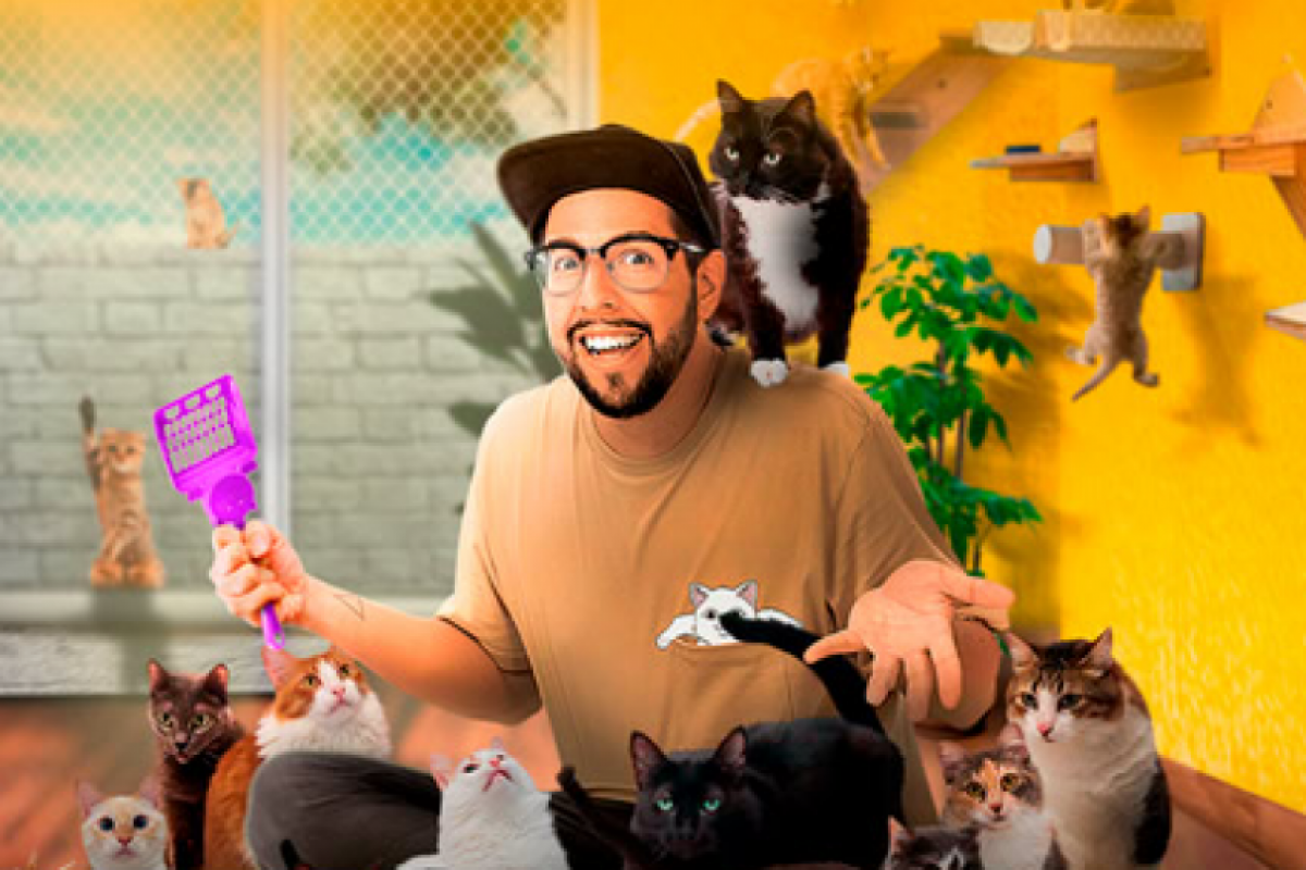 André Assunção apresenta seu novo show de stand up “De Repente, 50” em Piracicaba, com histórias hilárias sobre envelhecer e conviver com mais de 40 gatos.