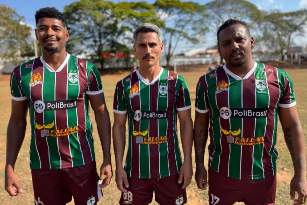 Rodrigo Tiuí, Borebi e Leandrinho estão defendendo as cores do Independência na Copa Golden Master 