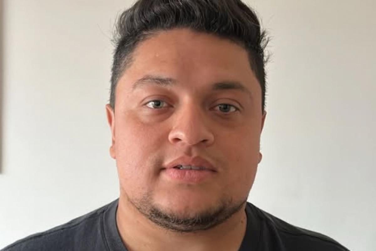 Geovany Diaz Alvarez está desaparecido desde a terça-feira (9)