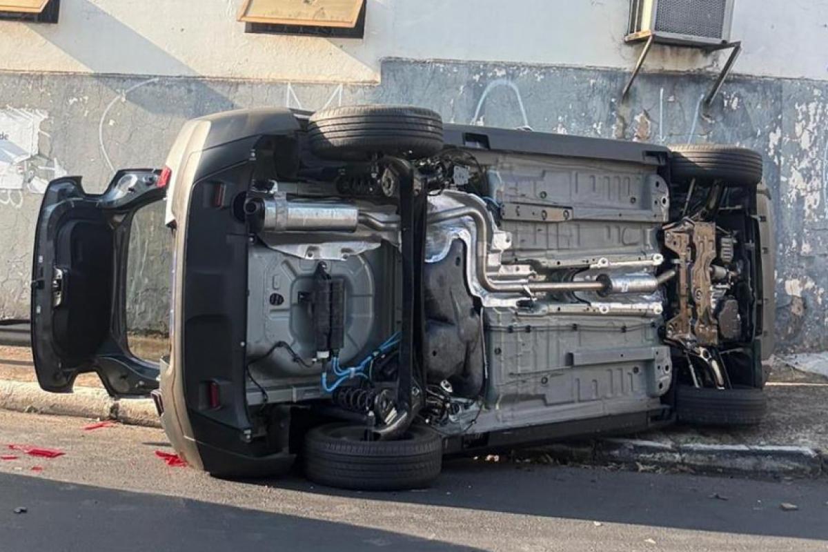 Motorista levava o filho para a escola no momento do acidente