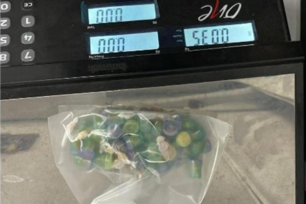 Quantidade de drogas apreendidas