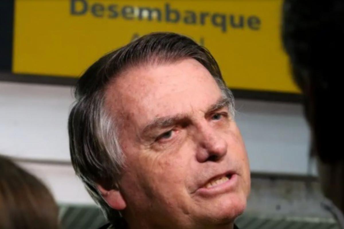 O ex-presidente Jair Bolsonaro