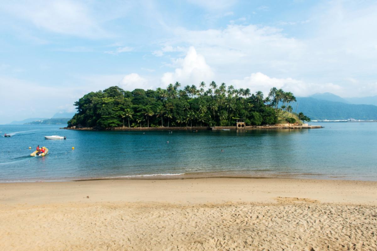 Ilha das Cabras em Ilhabela