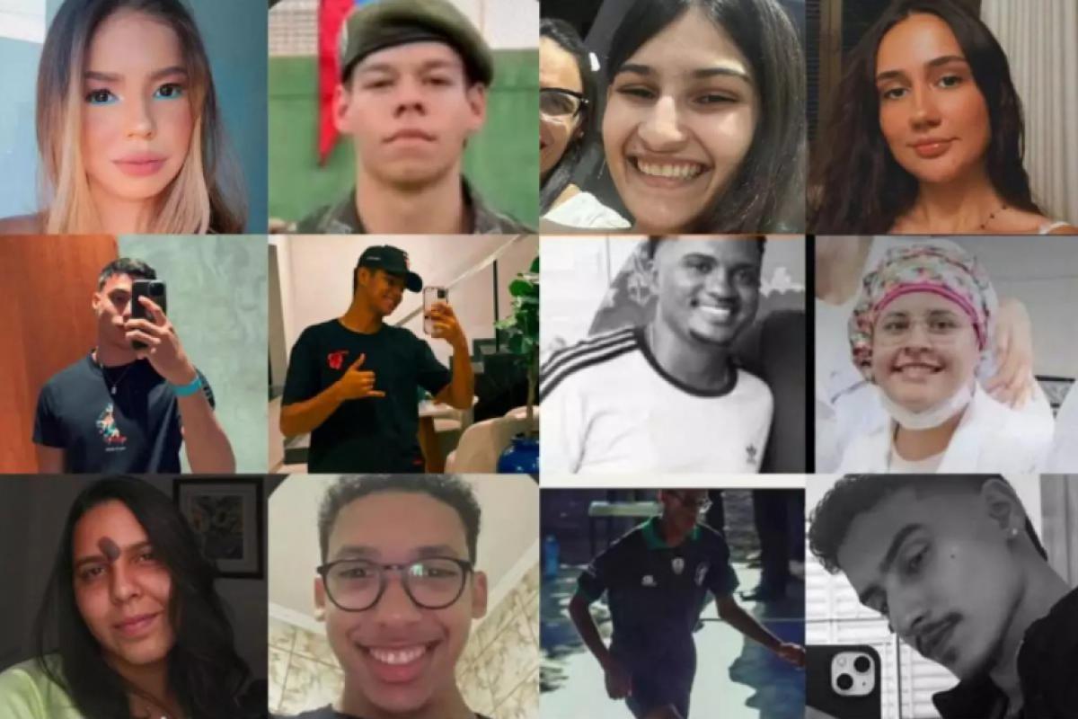 Estudantes que morreram em acidente entre ônibus e caminhão