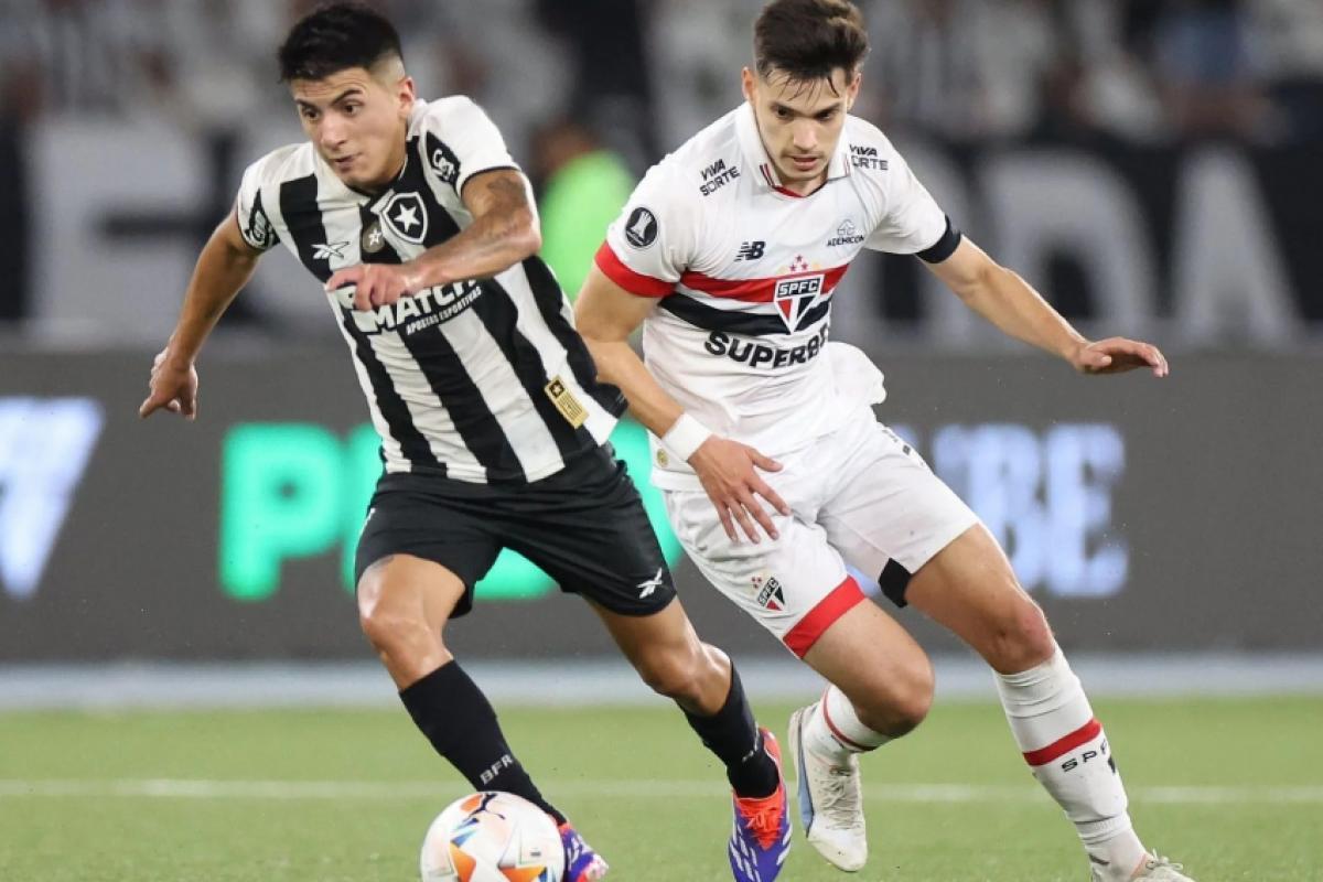 São Paulo venceu o Botafogo por 1 a 0