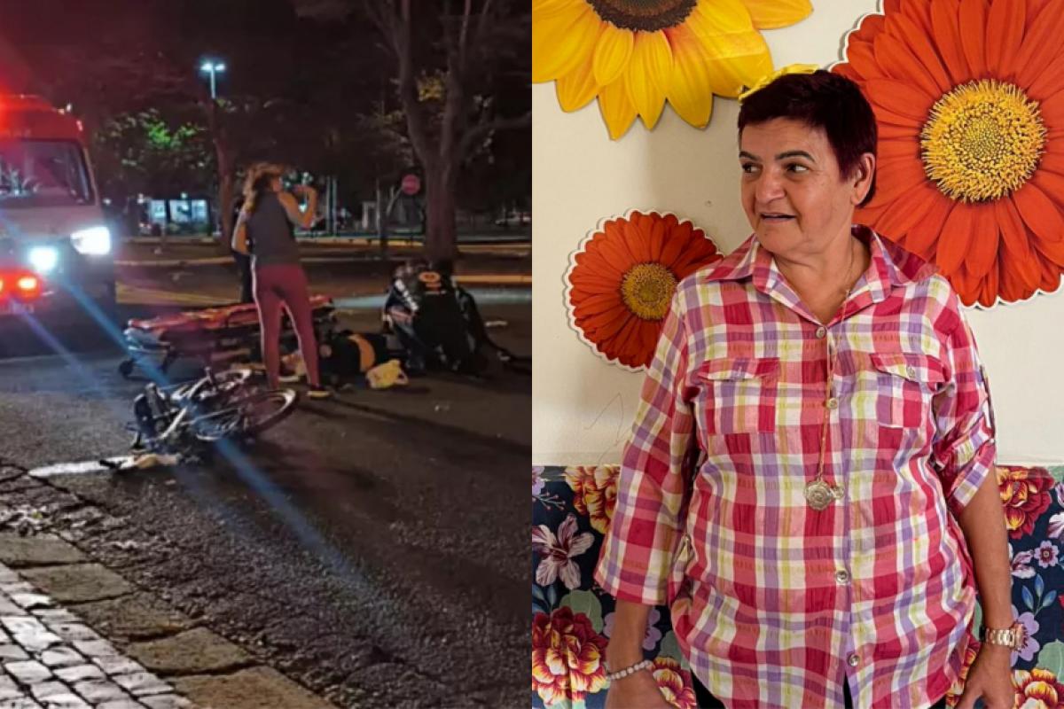 Local do acidente; vítima Francisca Ferreira Bessa, de 57 anos