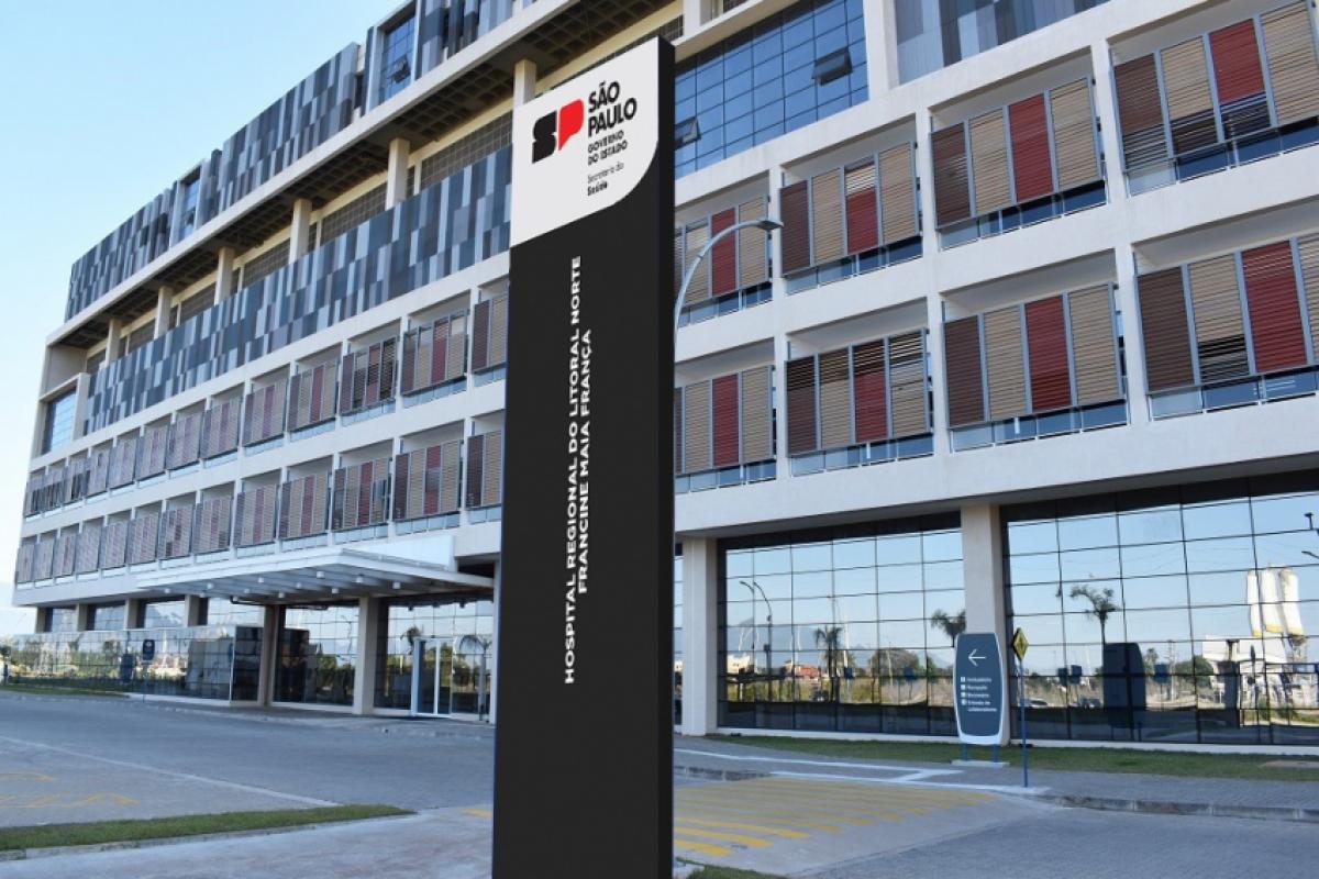 Hospital Regional do Litoral Norte, em Caraguatatuba