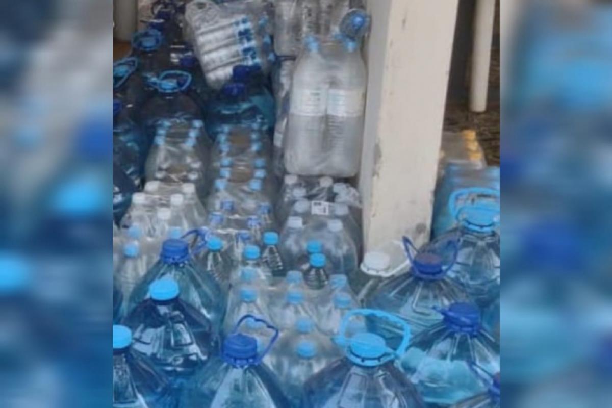 Os primeiros galões arrecadados pela campanha da Casa da Sopa