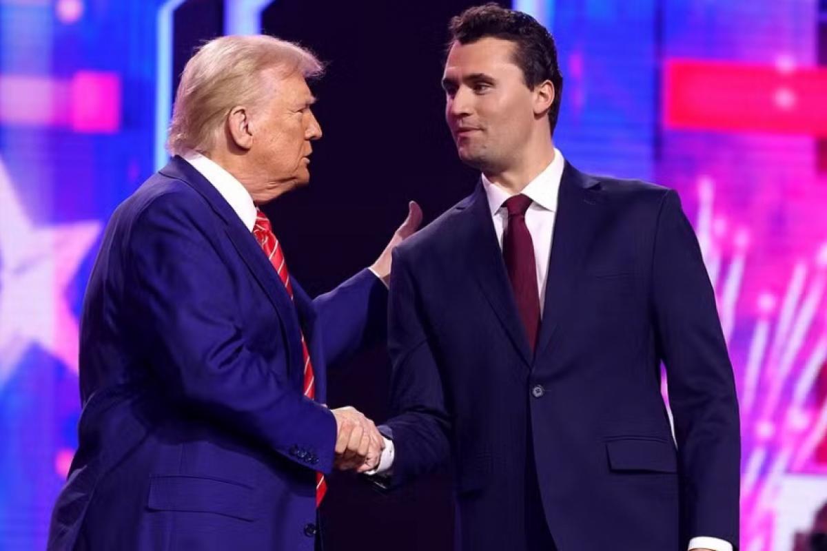 Donald Trump e Charlie Kirk
