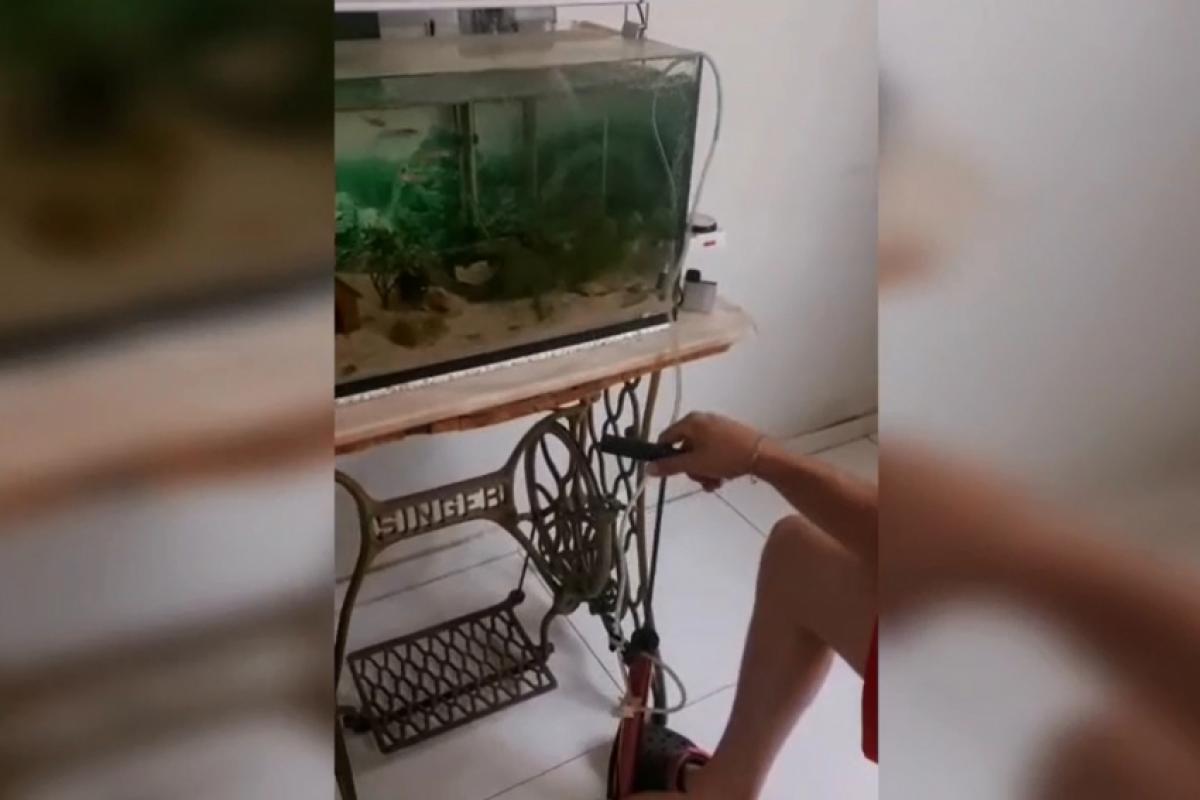 Felipe ficou bombeando oxigênio manualmente