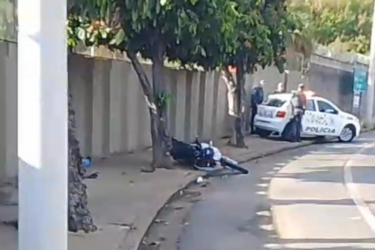 Ação policial terminou com um morto e outro ferido na região do SESI Santos Dumont.