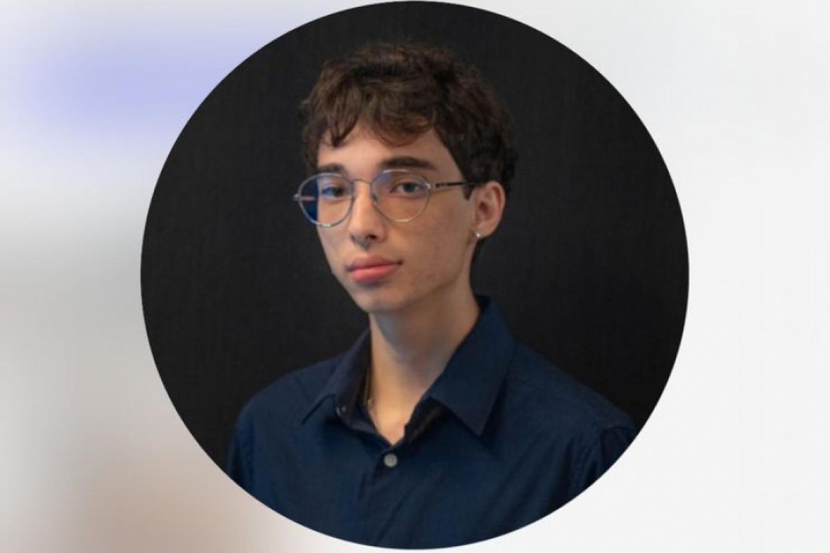 Matheus Helfstein, de 20 anos