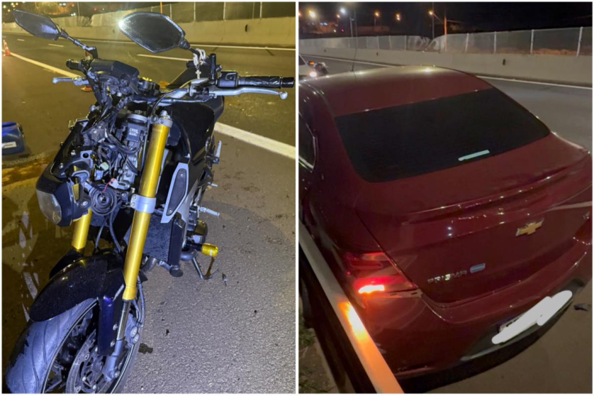 Veículos envolvidos no acidente na rodovia Cândido Portinari 