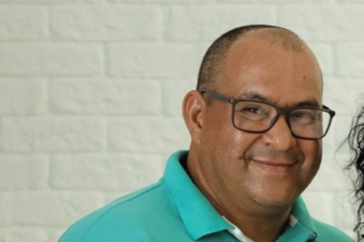 Vítima do acidente: Antônio Marcos Baldoino, de 54 anos