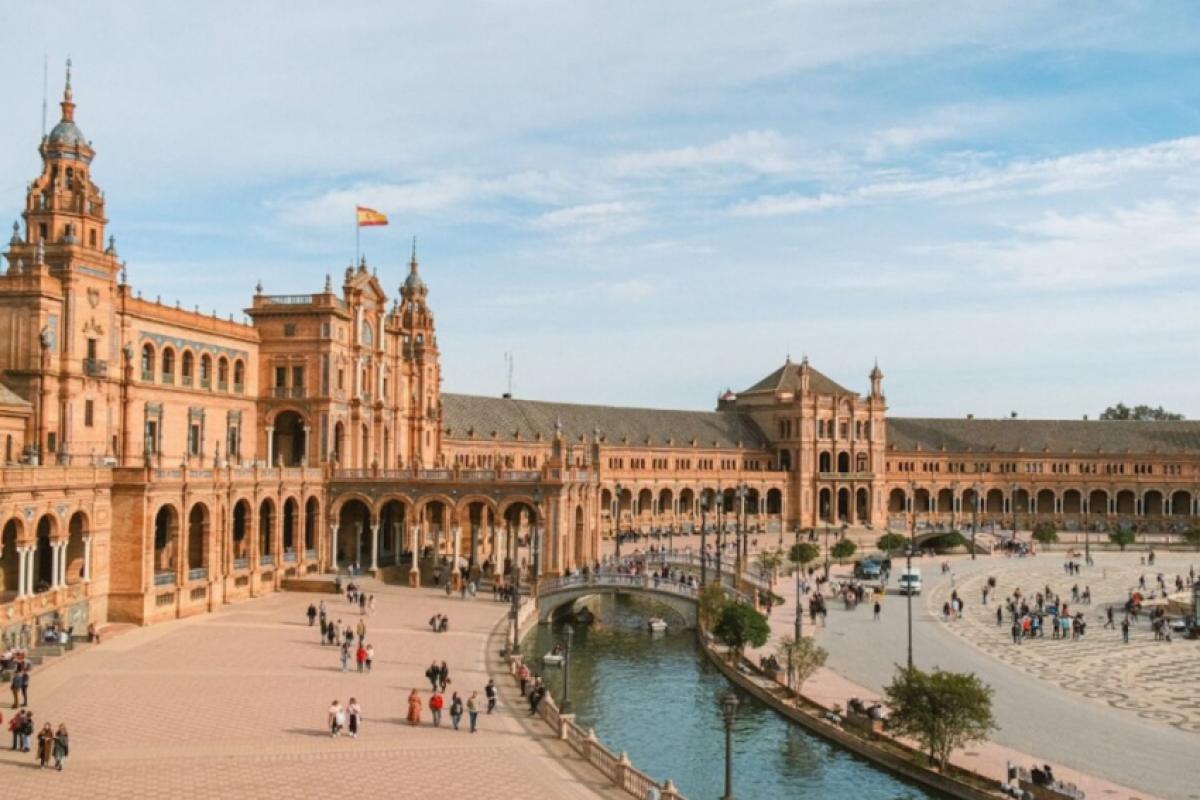 Sevilha -  Praça de Espanha