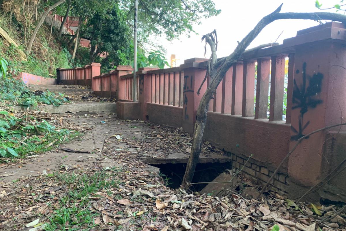 Considerado um dos principais pontos turísticos da cidade, o local enfrenta problemas estruturais e falta de manutenção