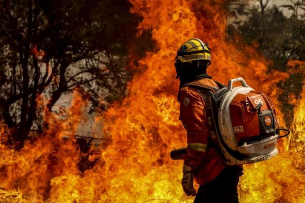 Neste domingo, a região de Bauru se encontrava em estado de alerta no mapa da Coordenadoria Estadual de Proteção e Defesa Civil para risco de incêndio