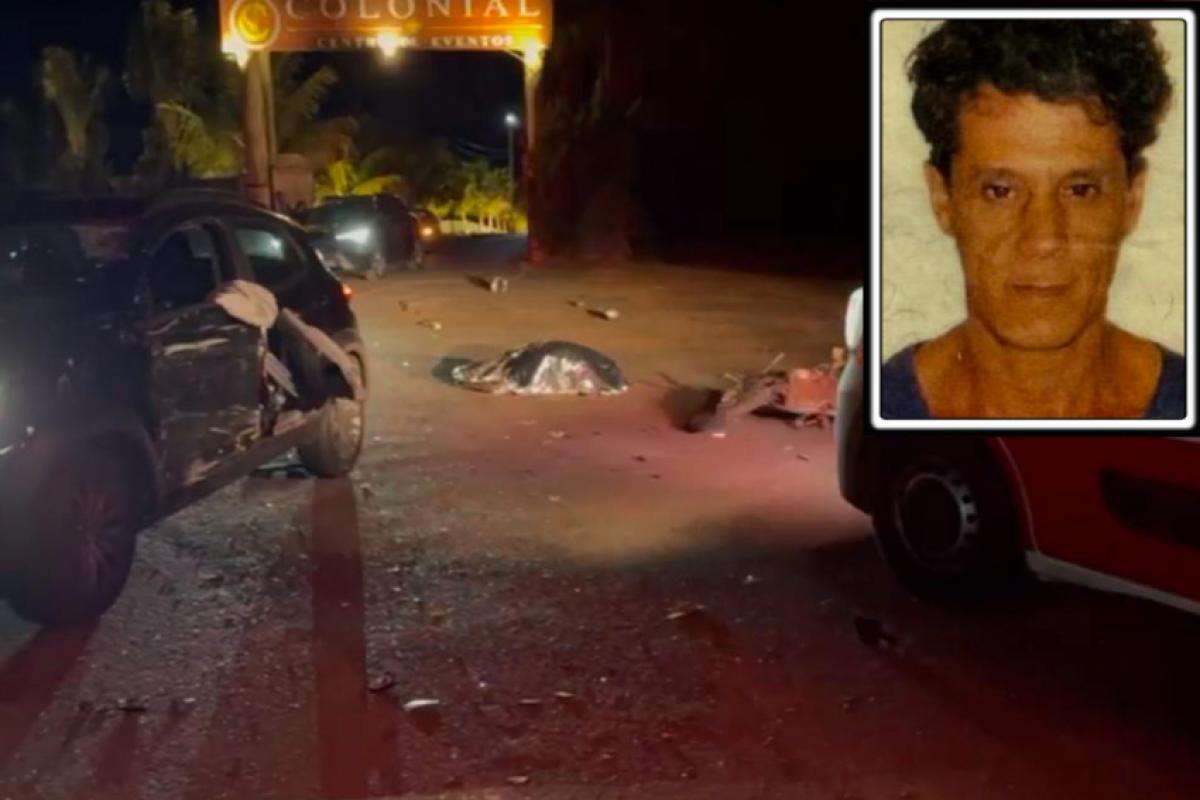 Motociclista morreu ainda no local do acidente 