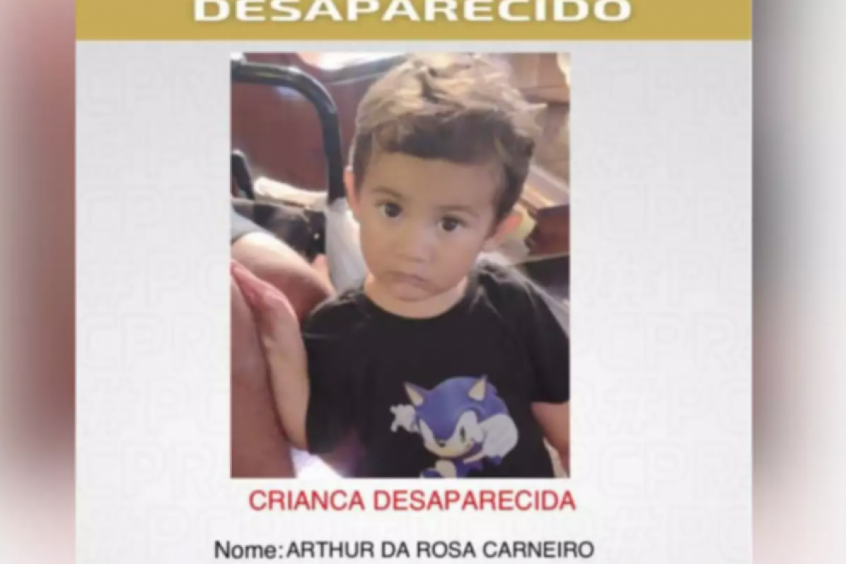 O menino estava desaparecido desde a última quinta-feira (9).