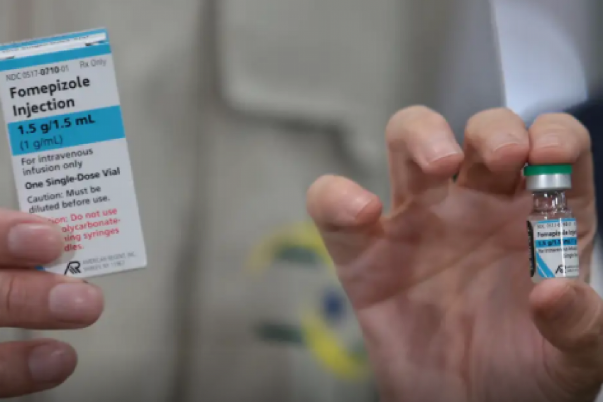 É a primeira remessa desse antídoto a chegar ao país