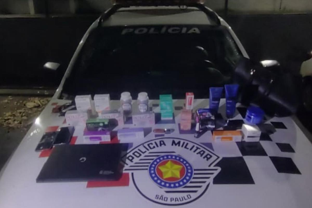 Casal furtava farmácias na região central de São José