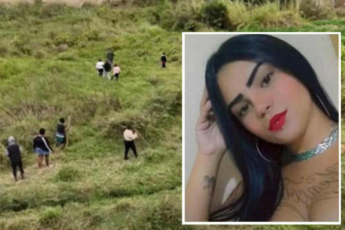 Buscas por Bruna (no detalhe) concentram-se em área de mata