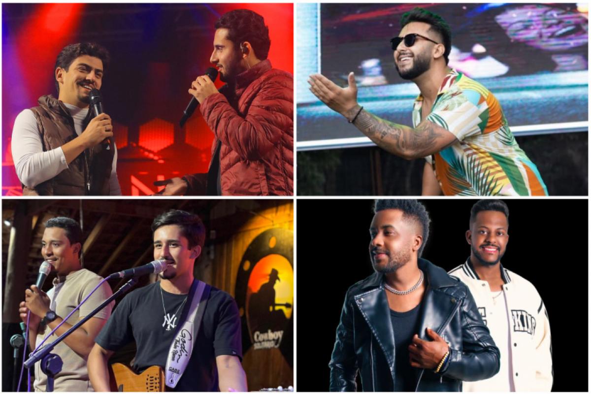 Atrações do evento Resenha Franca 360°, que acontecerá neste sábado