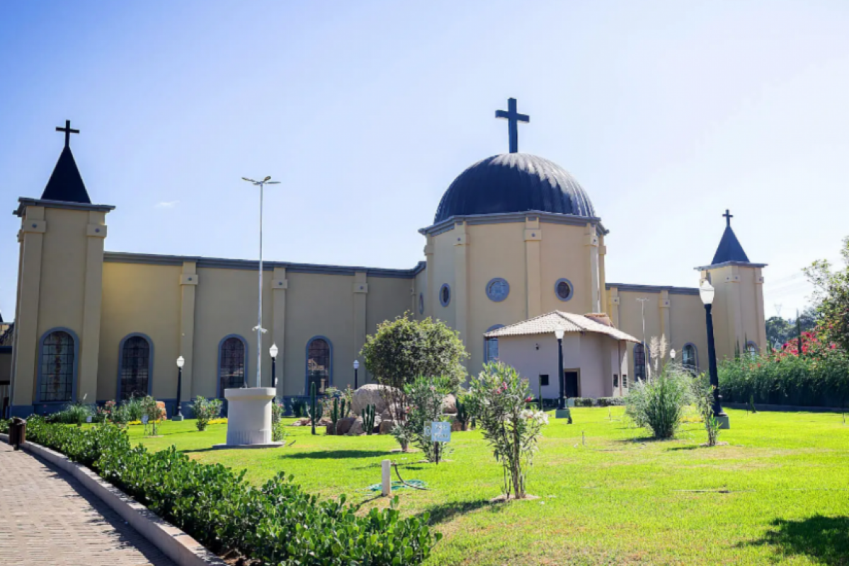 Santuário de Santa Rita de Cássia, em Cássia (MG)