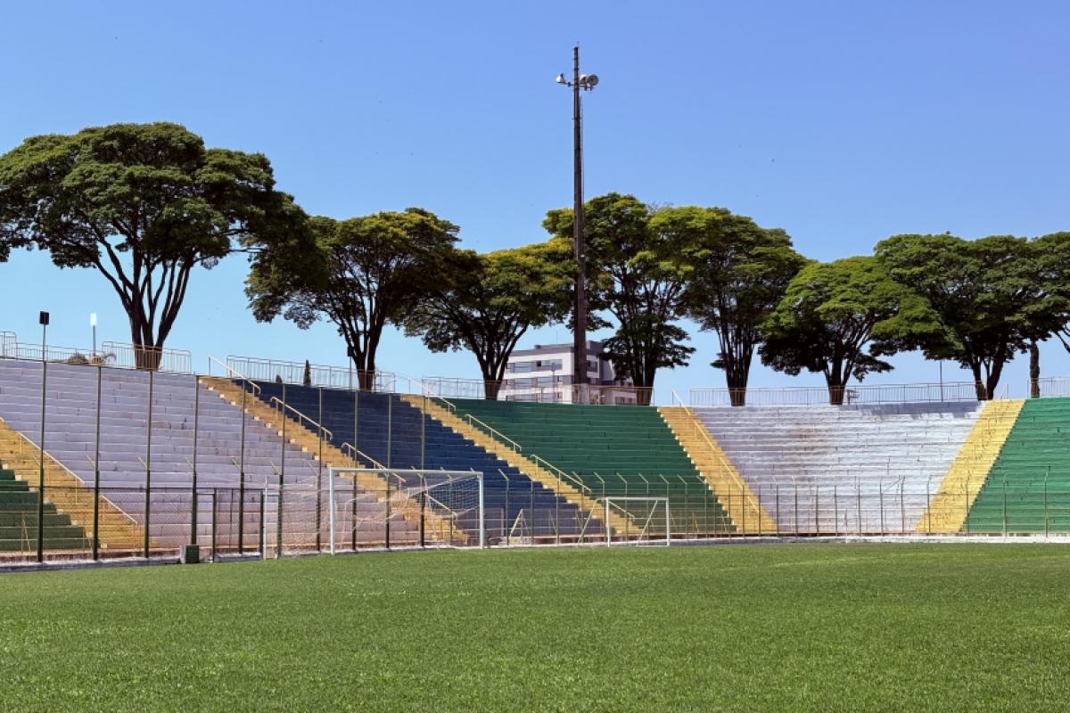Estádio Dr. Lancha Filho, o 'Lanchão', na tarde desta quinta-feira, 2