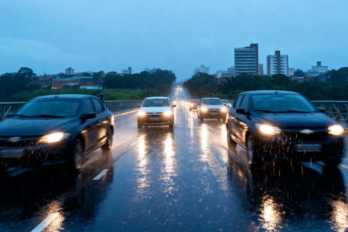 Sexta-feira (10) deve ser chuvosa em Piracicaba e região.