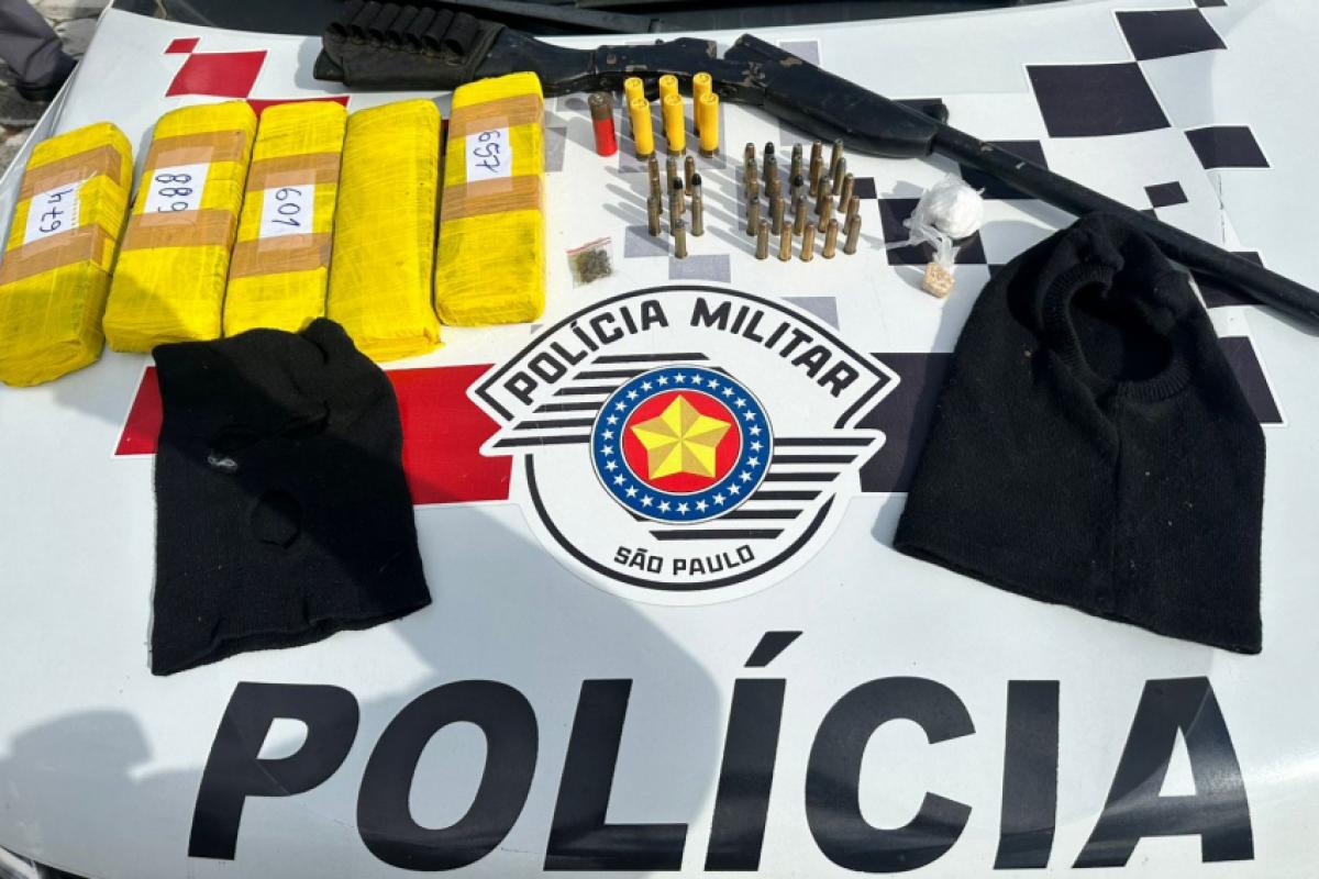 Apreensões em residência de Guaratinguetá