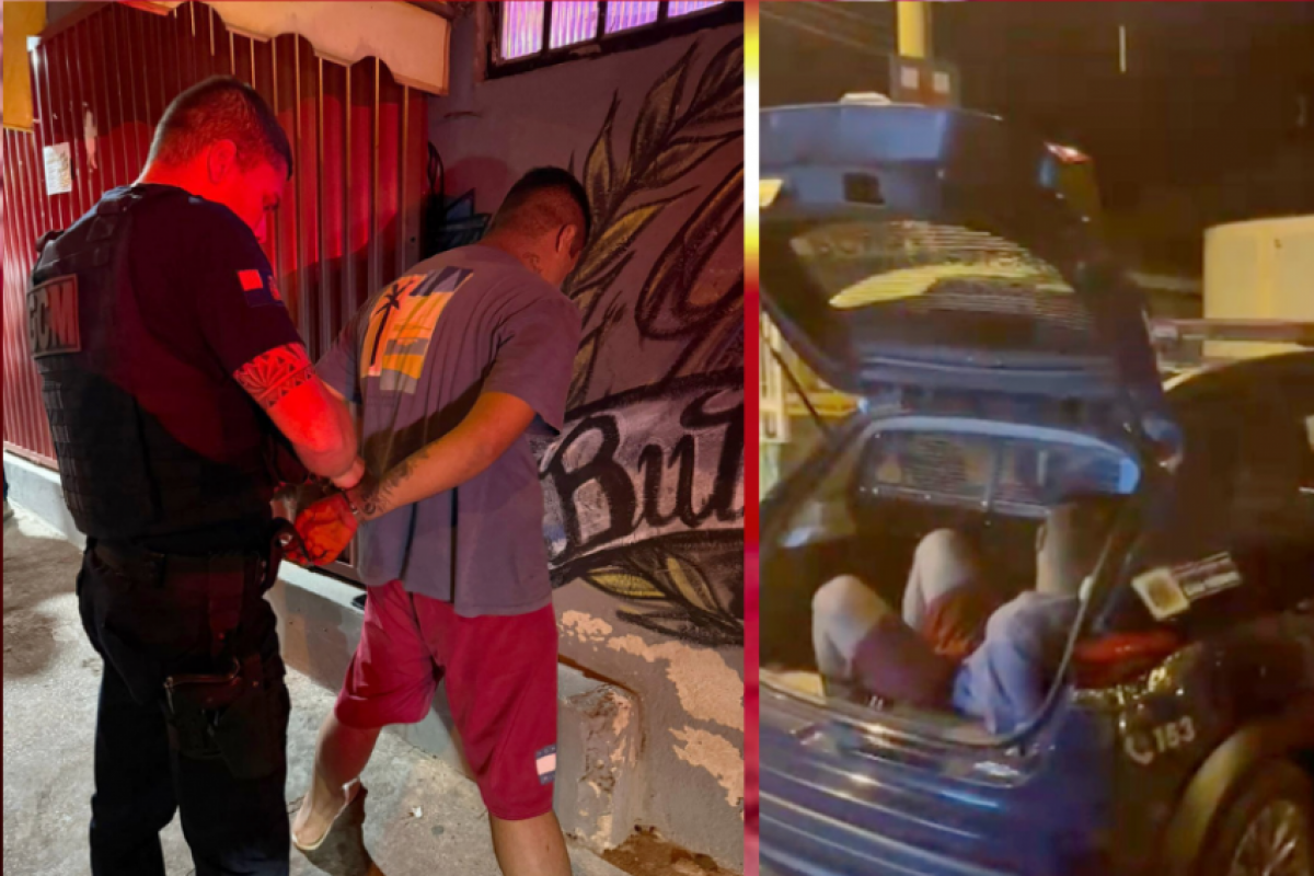 O homem foi preso pela GCM de São Pedro 