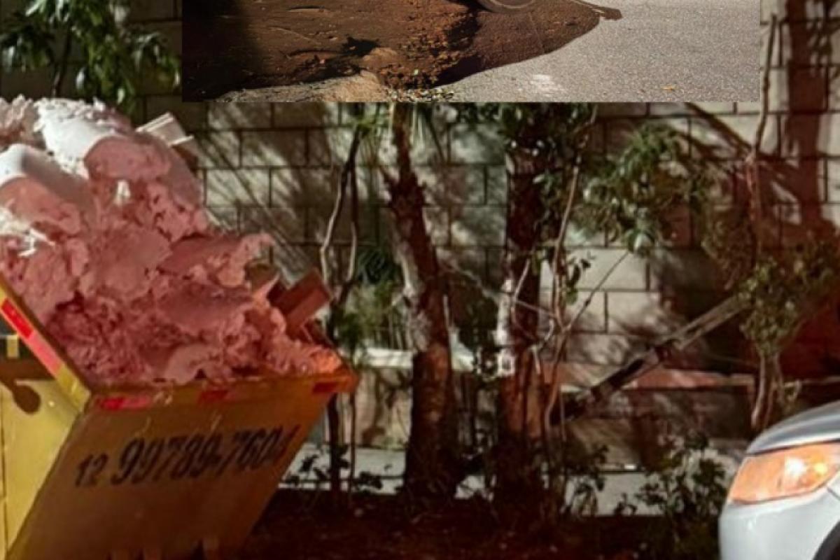 URGENTE: Dois fetos são encontrados em caçamba de lixo no Vale