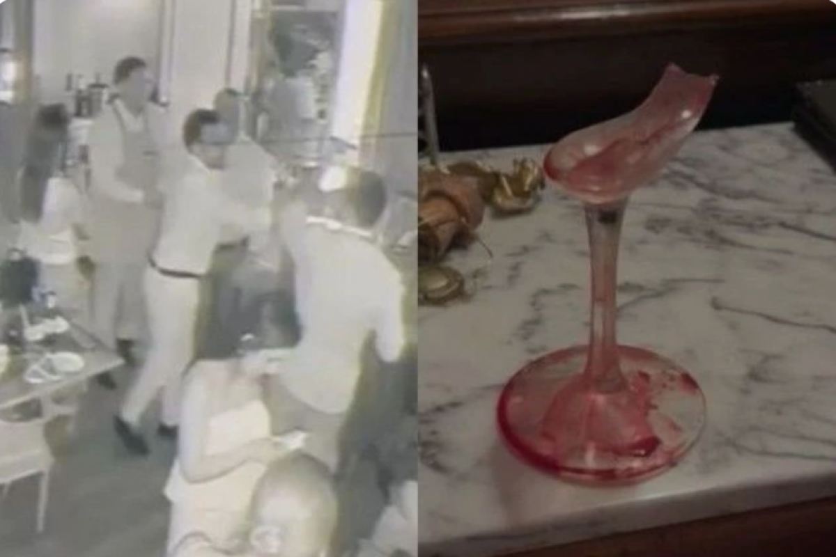 Adonis estava embriagado e foi autuado por lesão corporal grave, importunação sexual e perseguição. 