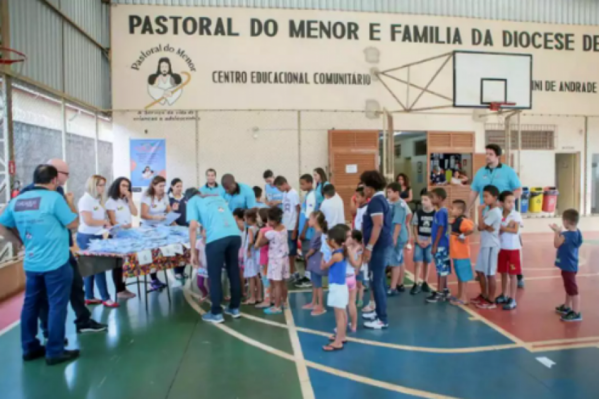 Atividade promovida pela Pastoral do Menor de Franca