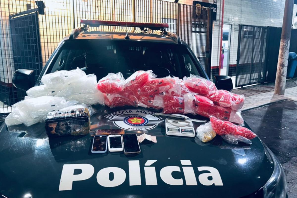 Apreensões do Baep em Pindamonhangaba